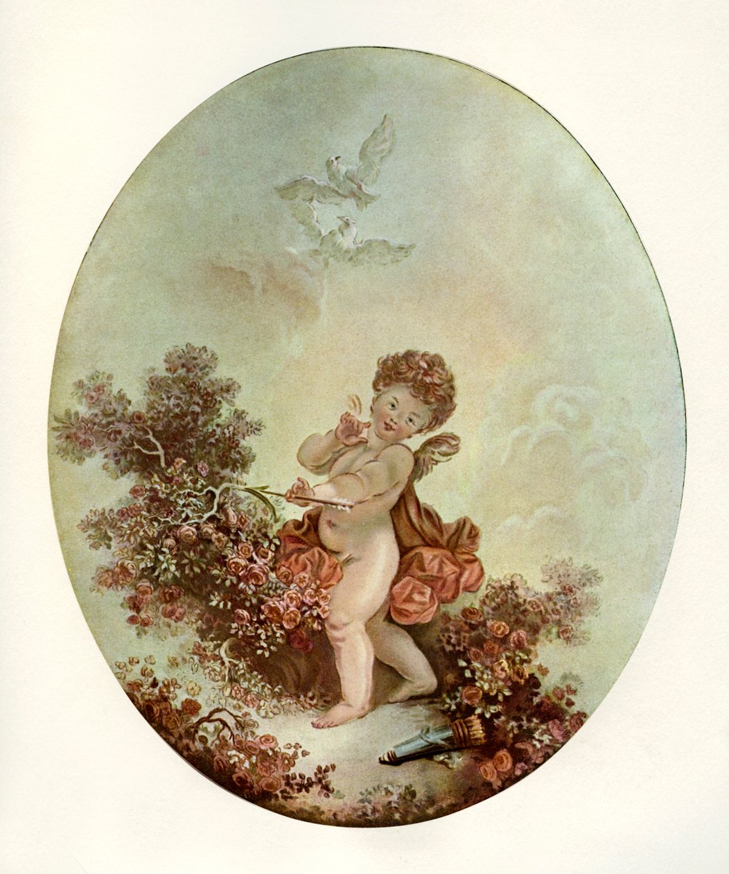 Miłość autorstwa Jean Honore Fragonard