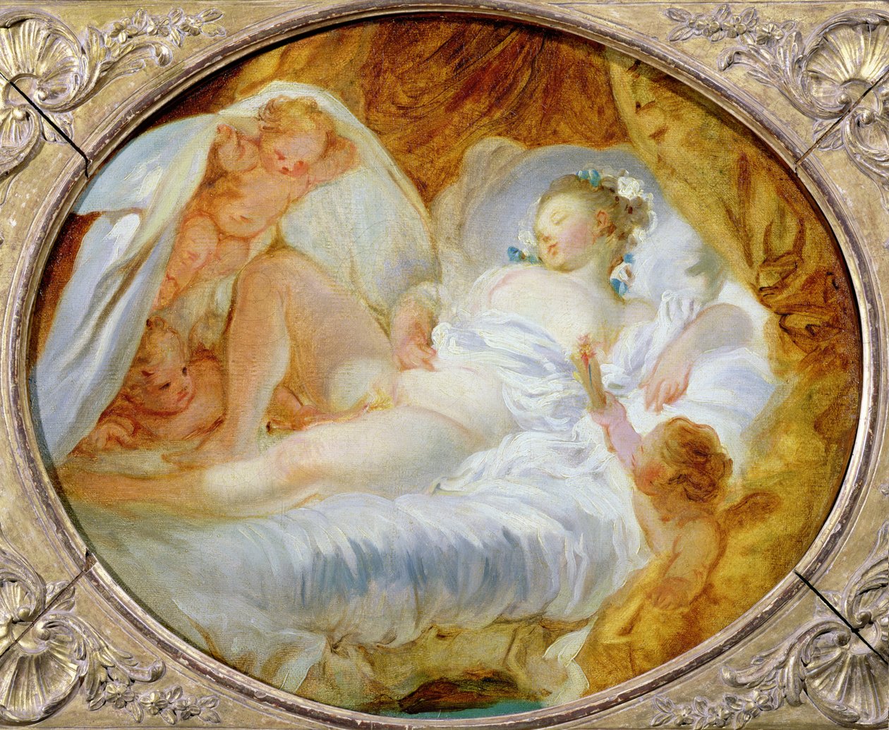 Olej na płótnie autorstwa Jean Honore Fragonard