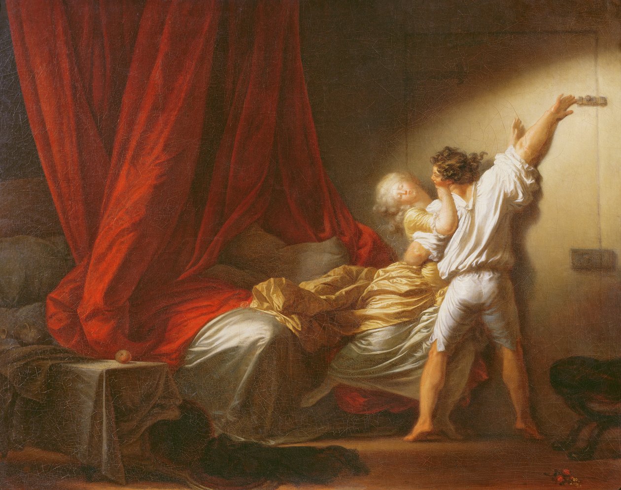 Piorun, ok.1778 autorstwa Jean Honore Fragonard