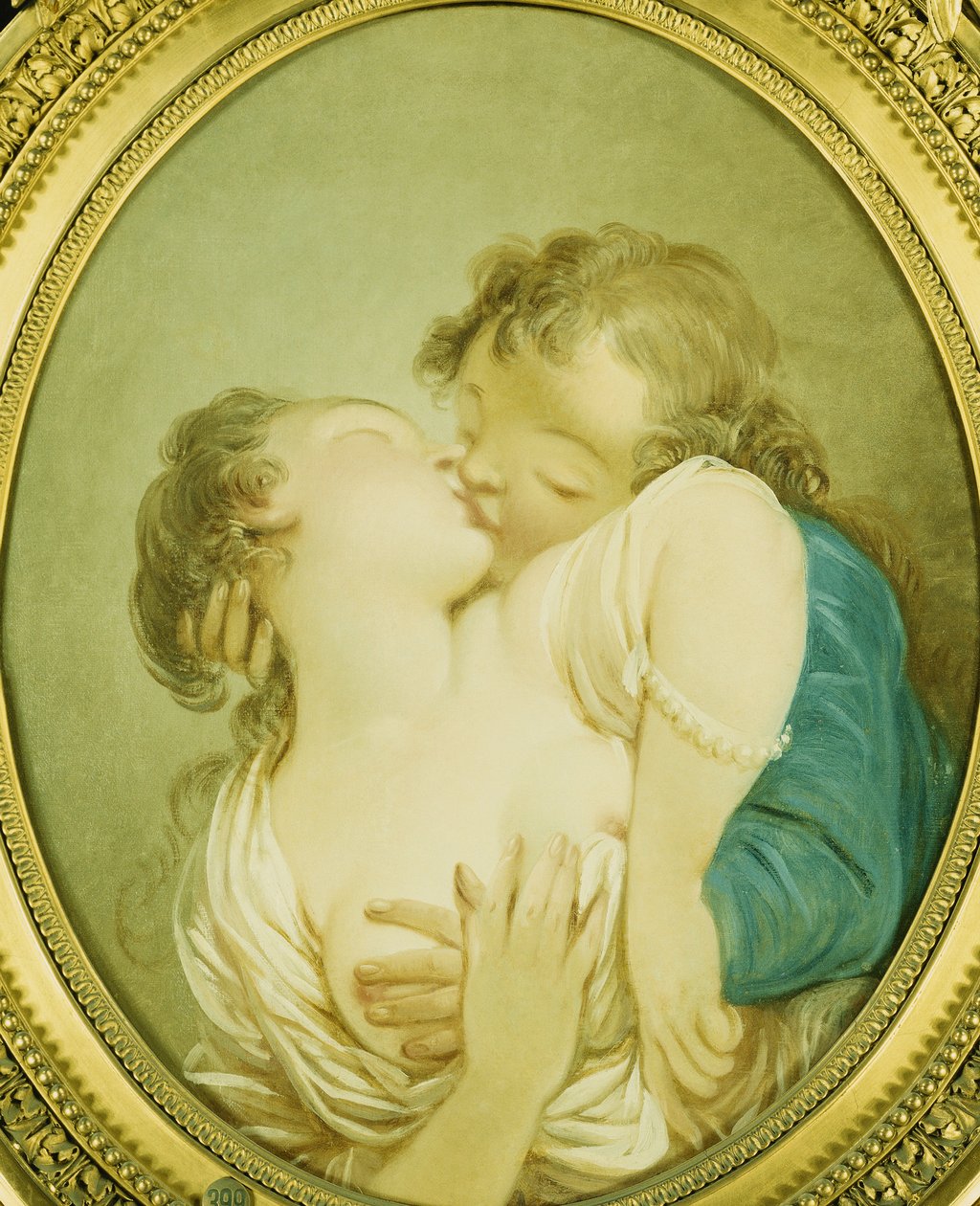 Młodzi Kochankowie, autorstwa Jean Honore Fragonard