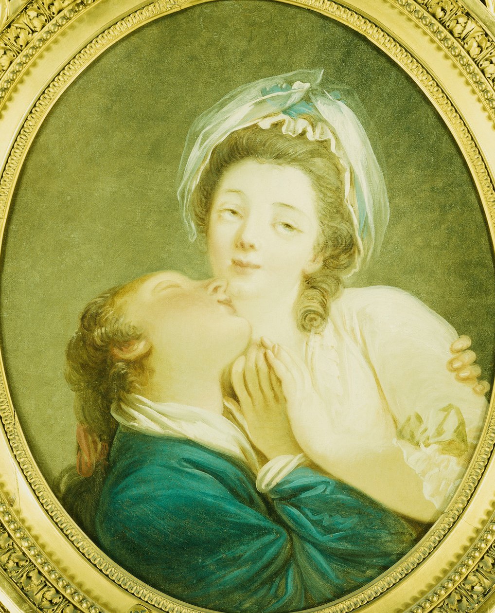 Młodzi Kochankowie, autorstwa Jean Honore Fragonard
