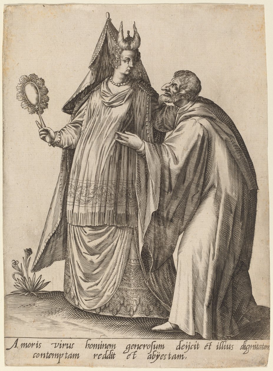 Wirus miłości do człowieka..., 1597. autorstwa Jean Jacques Boissard