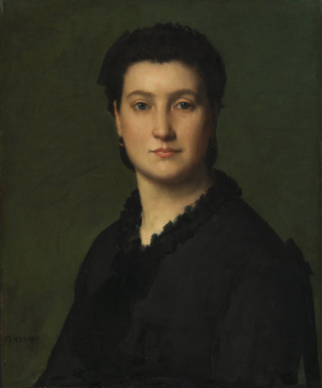 Portret kobiety autorstwa Jean Jacques Henner
