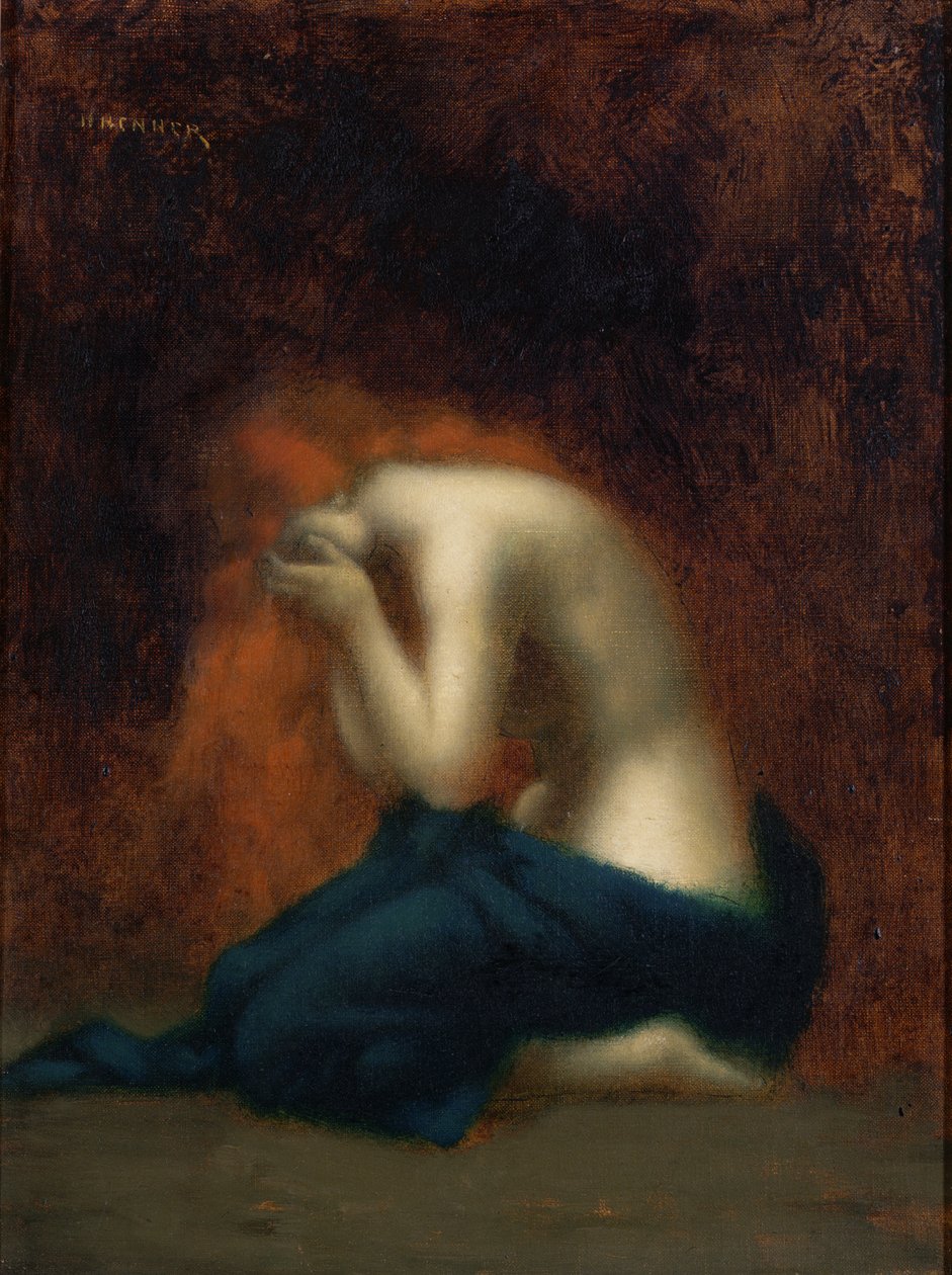Samotność autorstwa Jean Jacques Henner