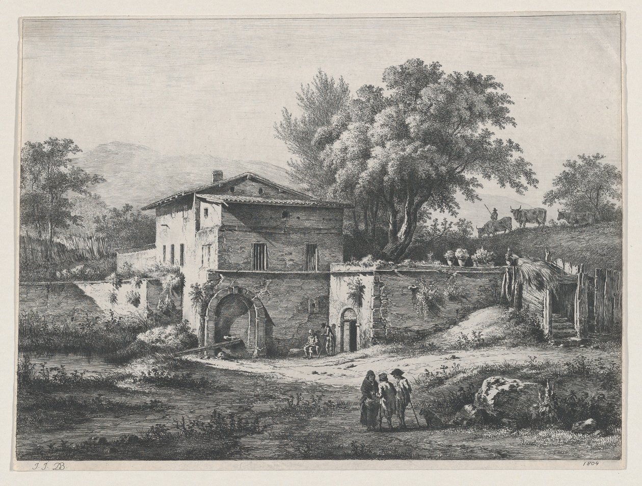 Małe Oratorium, 1804. autorstwa Jean Jacques de Boissieu