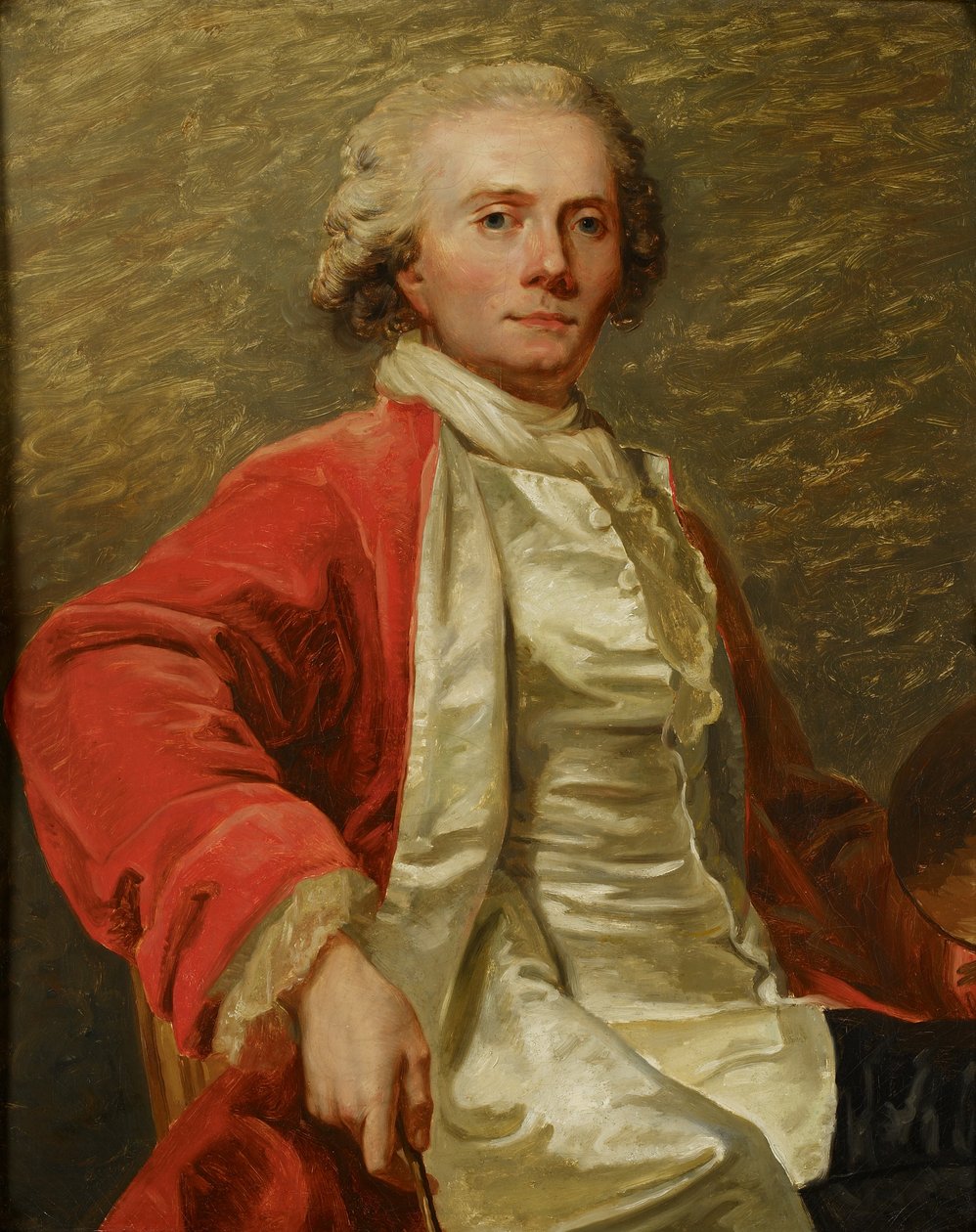 Autoportret, 1786 autorstwa Jean Laurent Mosnier