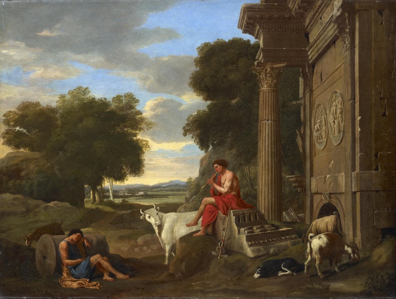Mercury i Argus autorstwa Jean Lemaire