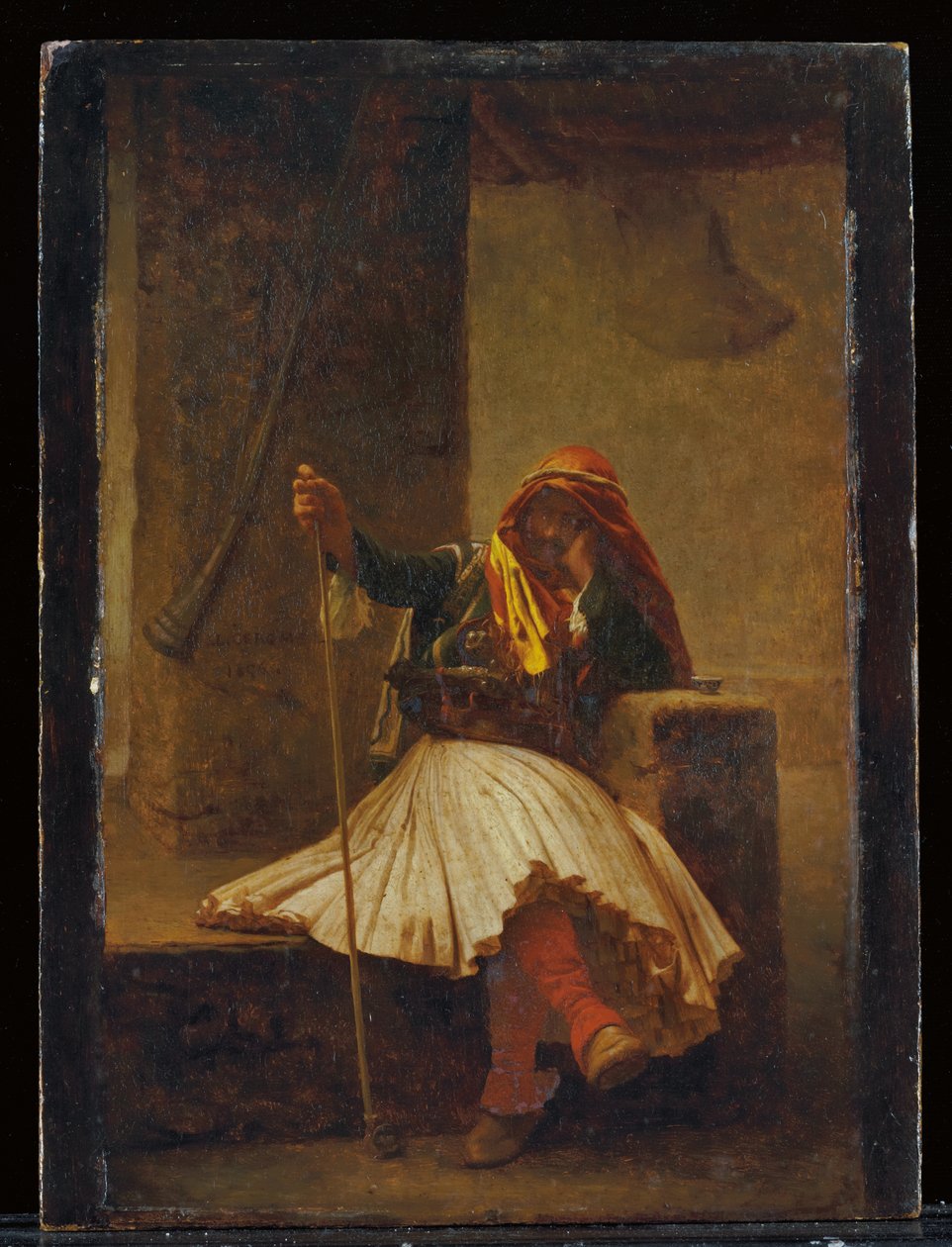 Arnaute buvant, 1896 autorstwa Jean Leon Gerome