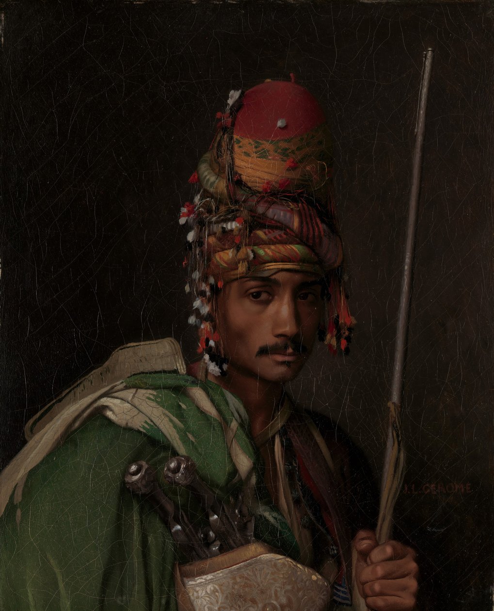 Baszi-Bazouk, ca. 1868-69. autorstwa Jean Leon Gerome