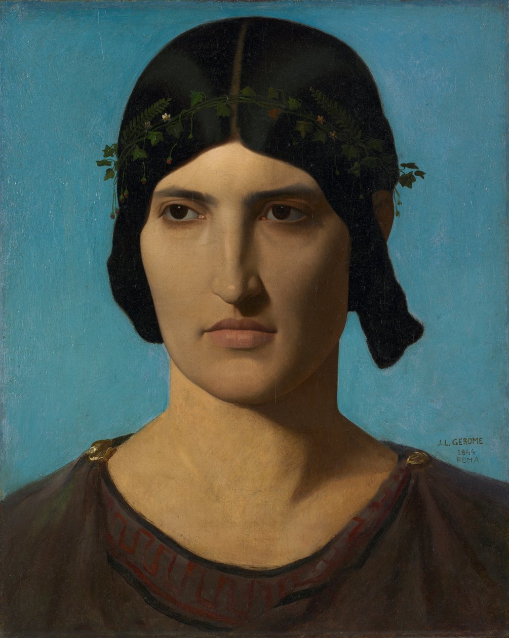 Głowa włoskiej kobiety autorstwa Jean Leon Gerome