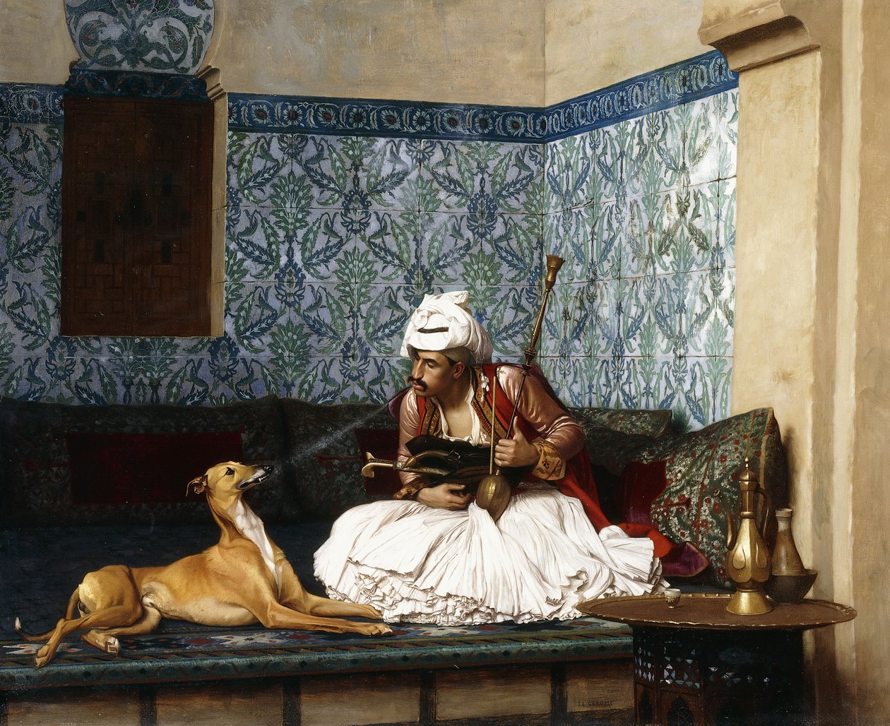 Tylko trochę zabawy autorstwa Jean Leon Gerome