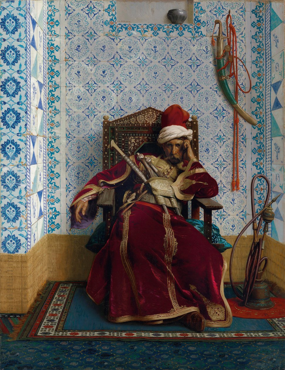 Markosa Votsarisa, 1874. autorstwa Jean Leon Gerome