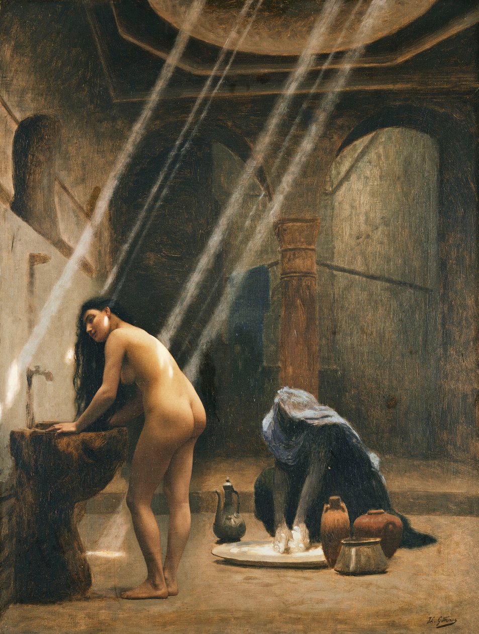 Kąpiel Maurów autorstwa Jean Leon Gerome