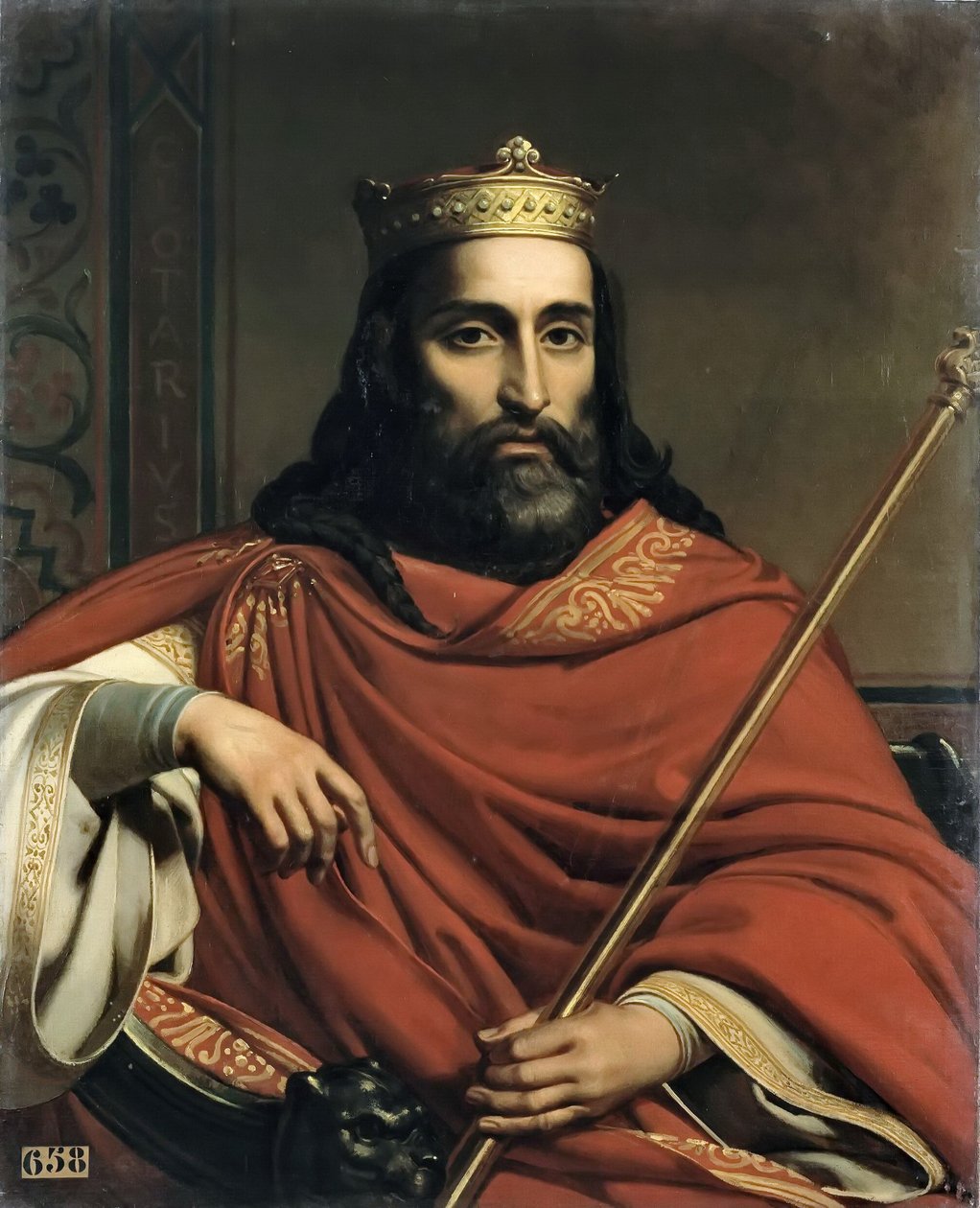 Chlothar I, król Franków autorstwa Jean Louis Bezard
