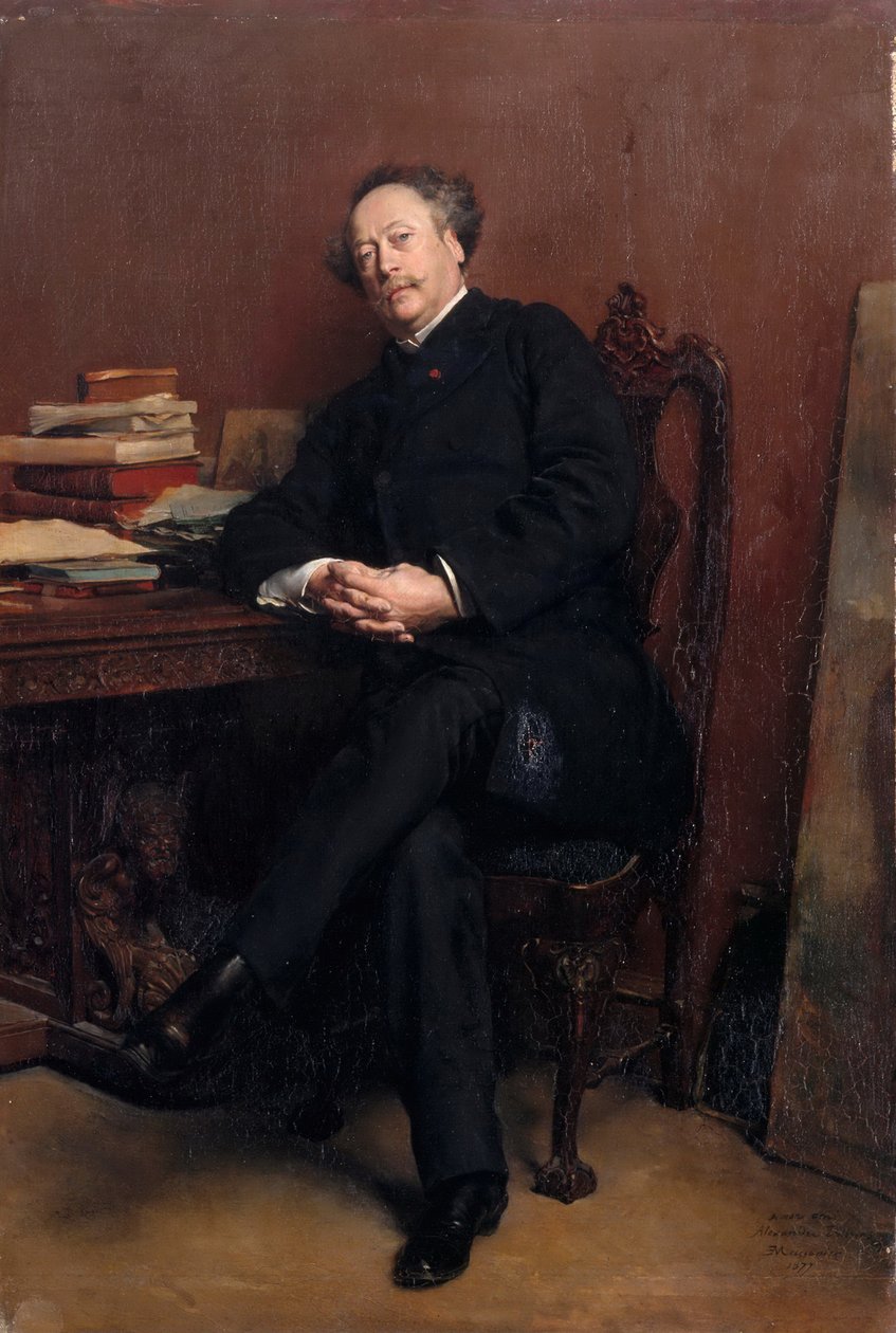 Alexandre Dumas, syn 1824-1895 autorstwa Jean Louis Ernest Meissonier