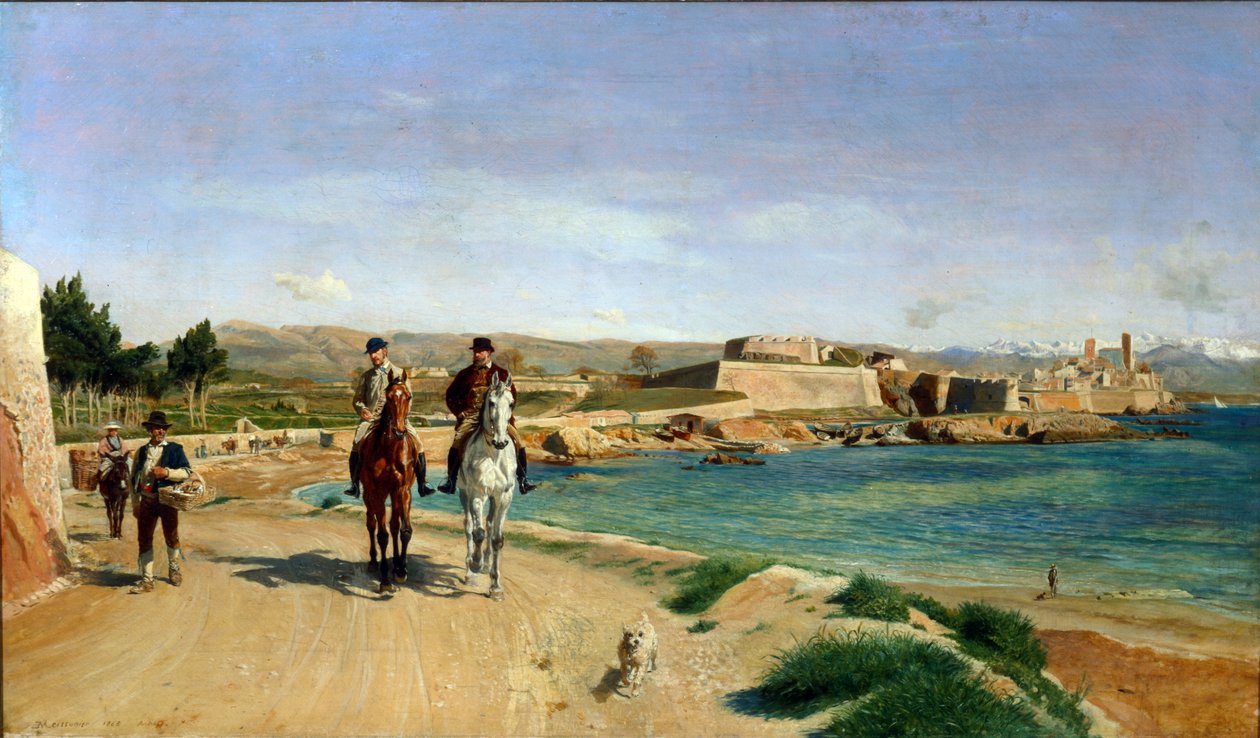 Antibes Jazda konna autorstwa Jean Louis Ernest Meissonier