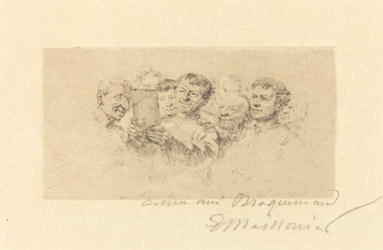 Kochankowie autorstwa Jean Louis Ernest Meissonier
