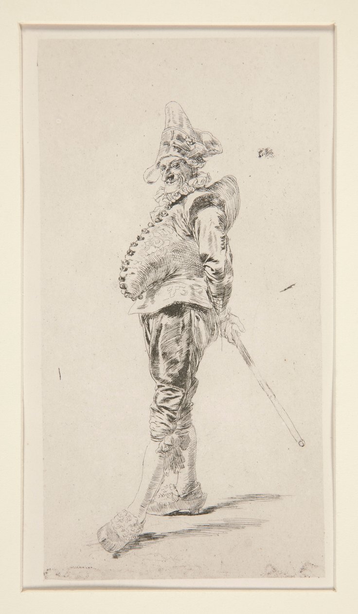 Punchinello autorstwa Jean Louis Ernest Meissonier