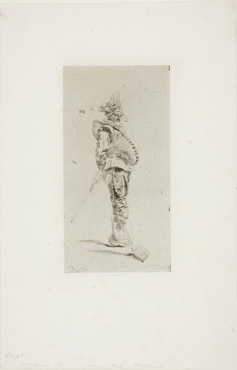 Punchinello autorstwa Jean Louis Ernest Meissonier