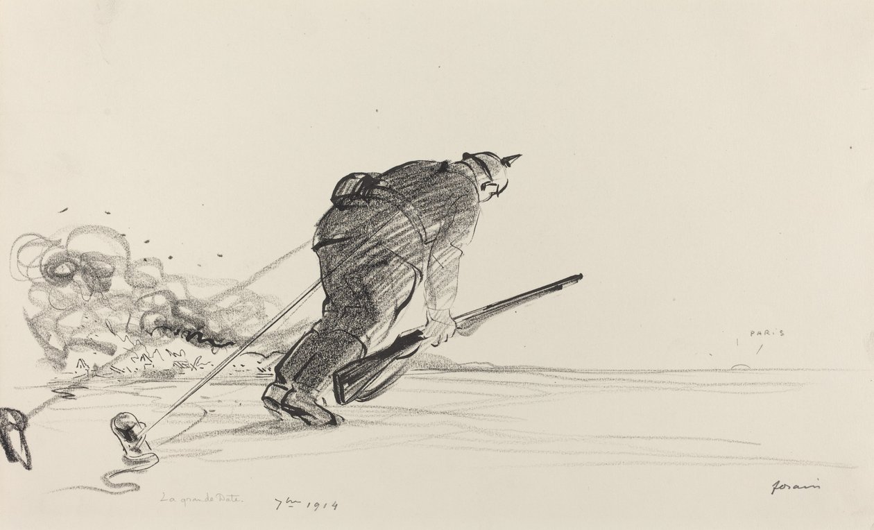 7me 1914, ok. 19141919. autorstwa Jean Louis Forain