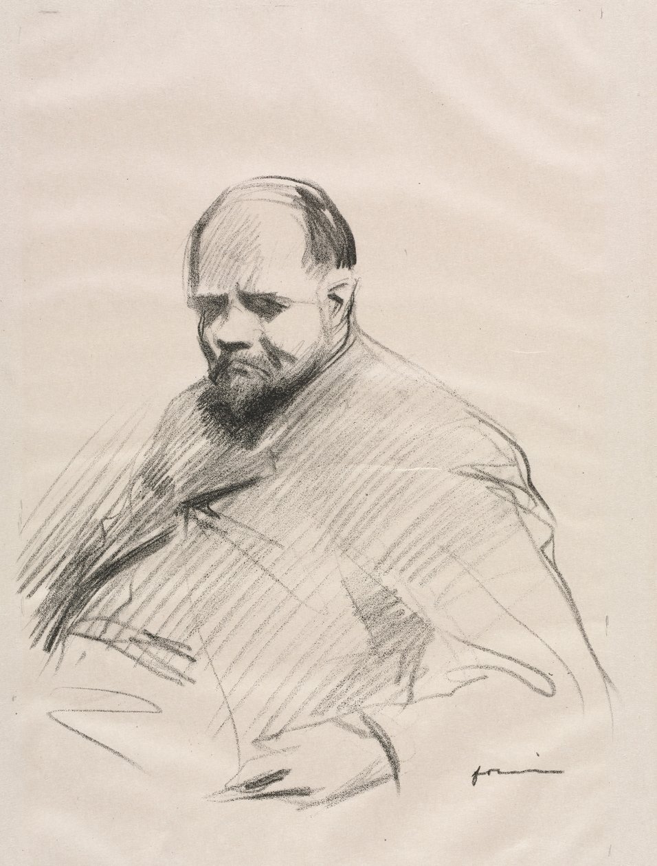 Ambroise Vollard. autorstwa Jean Louis Forain