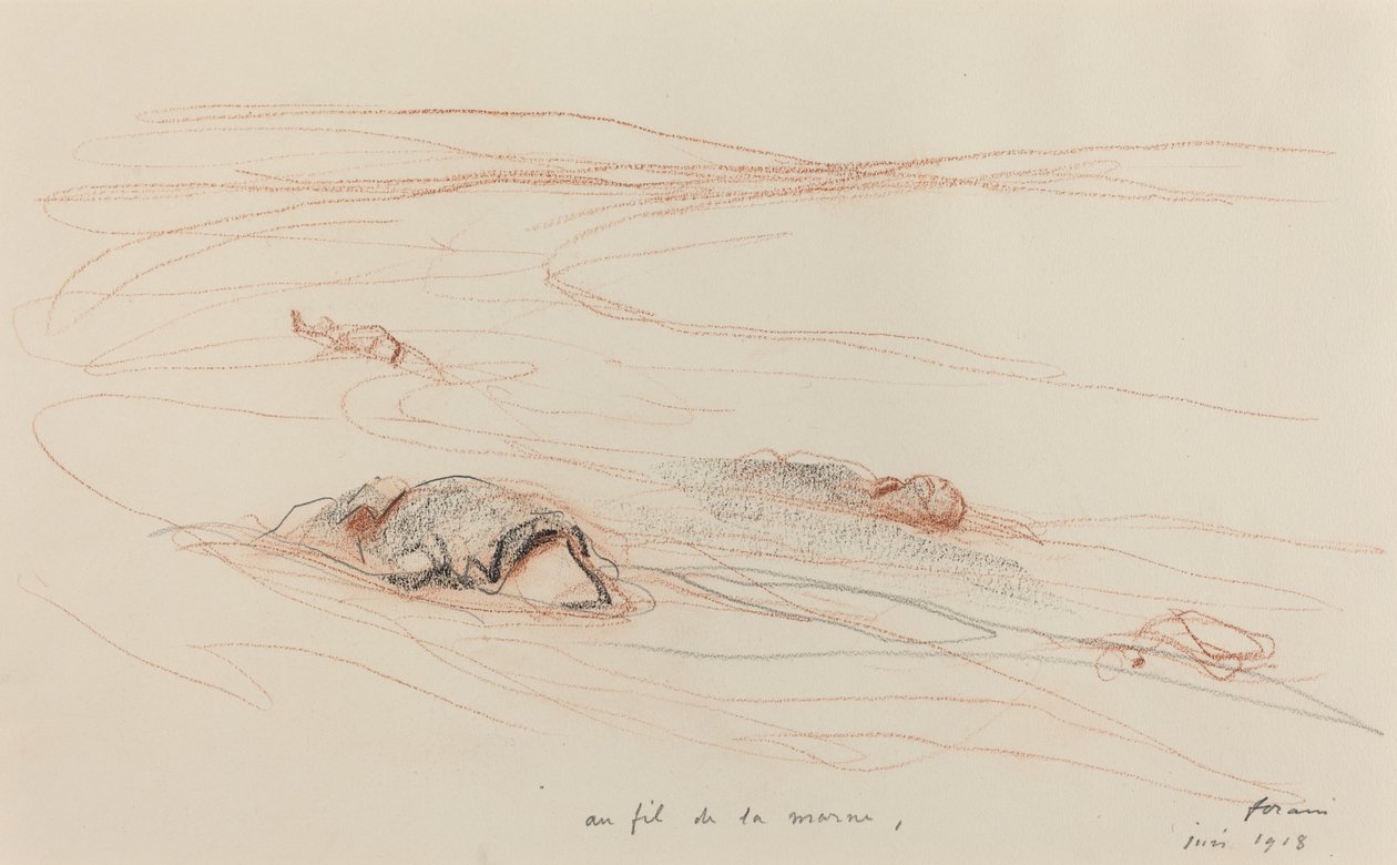 Wzdłuż marlu autorstwa Jean Louis Forain