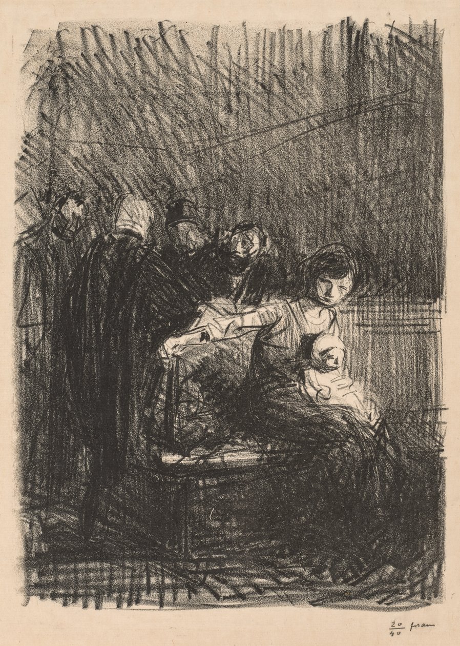 Wnęka Sądu autorstwa Jean Louis Forain