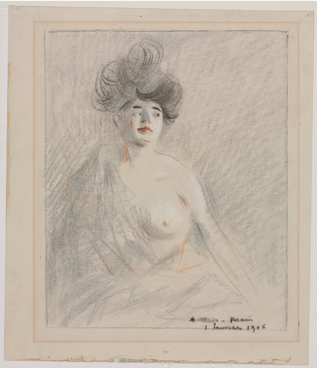 Kurtyzana, 1906. autorstwa Jean Louis Forain