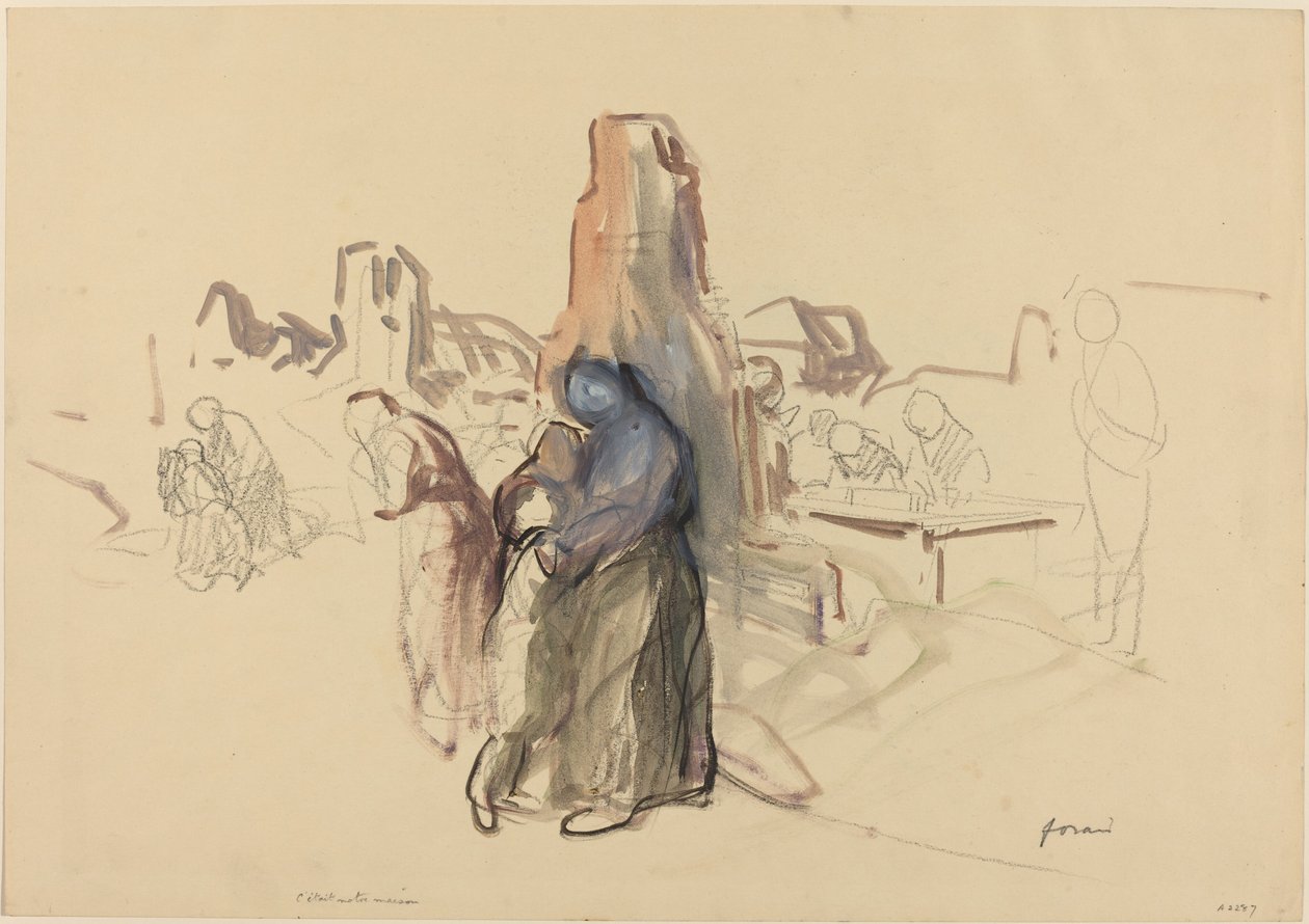 To był nasz dom, ok. 1900 roku. 19141919. autorstwa Jean Louis Forain