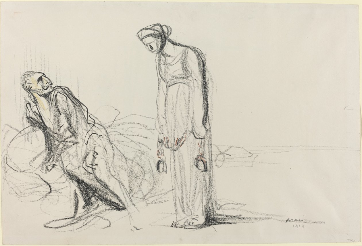 Kajdany, 1919. autorstwa Jean Louis Forain
