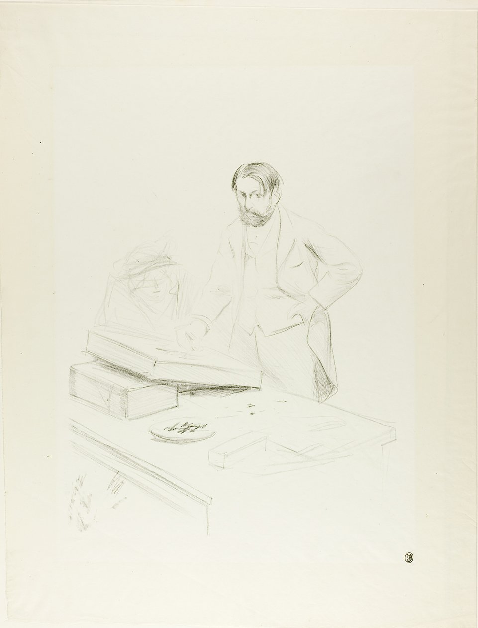 Forain, litograf autorstwa Jean Louis Forain