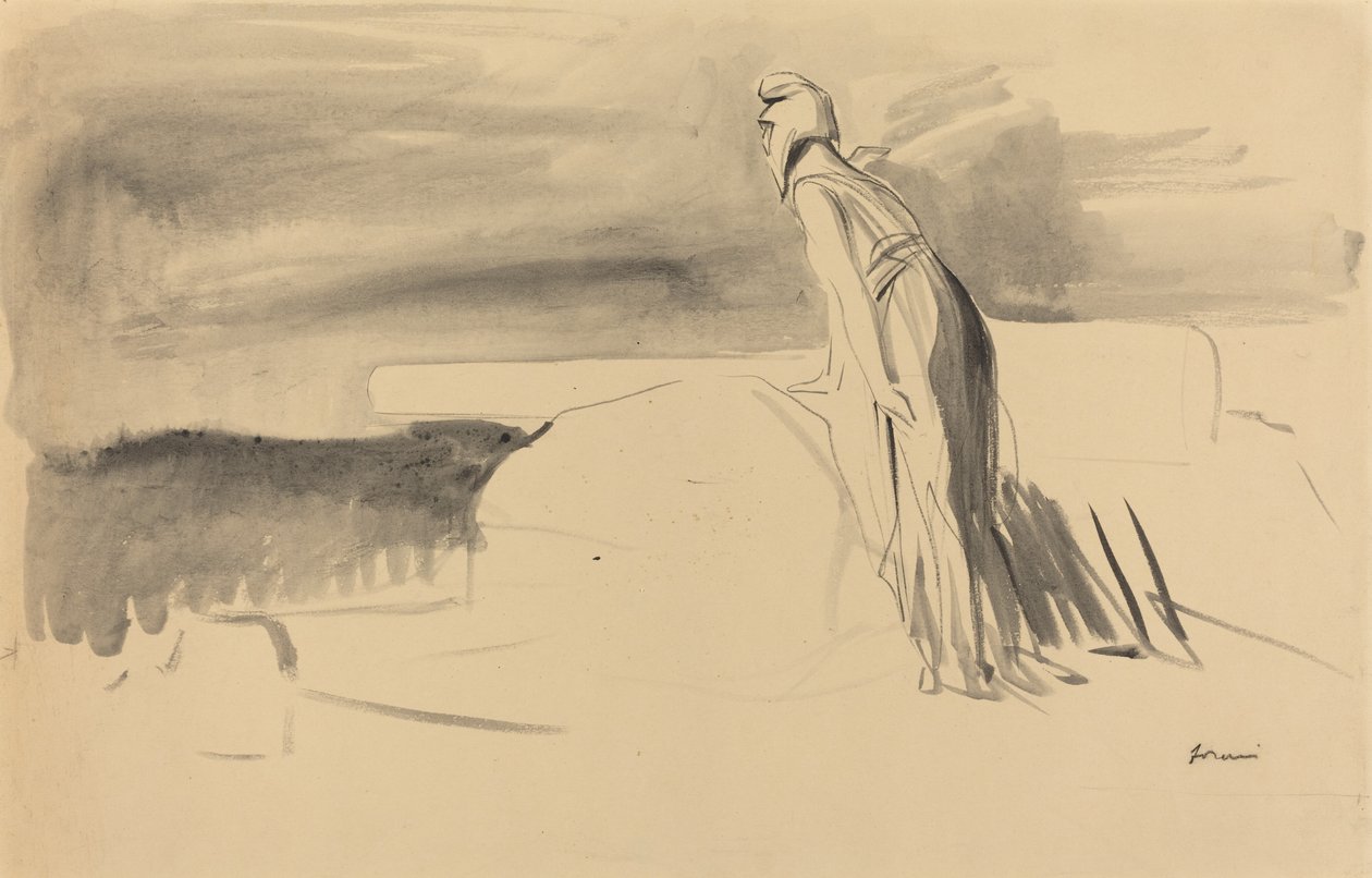 Obserwacja Francji, ok. 19141919. autorstwa Jean Louis Forain
