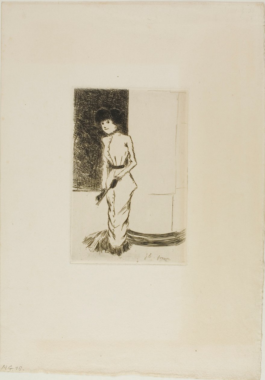 Frontispis z Croquis Parisiens autorstwa Jean Louis Forain