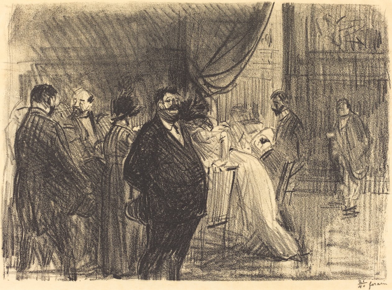 Pokój hazardowy autorstwa Jean Louis Forain