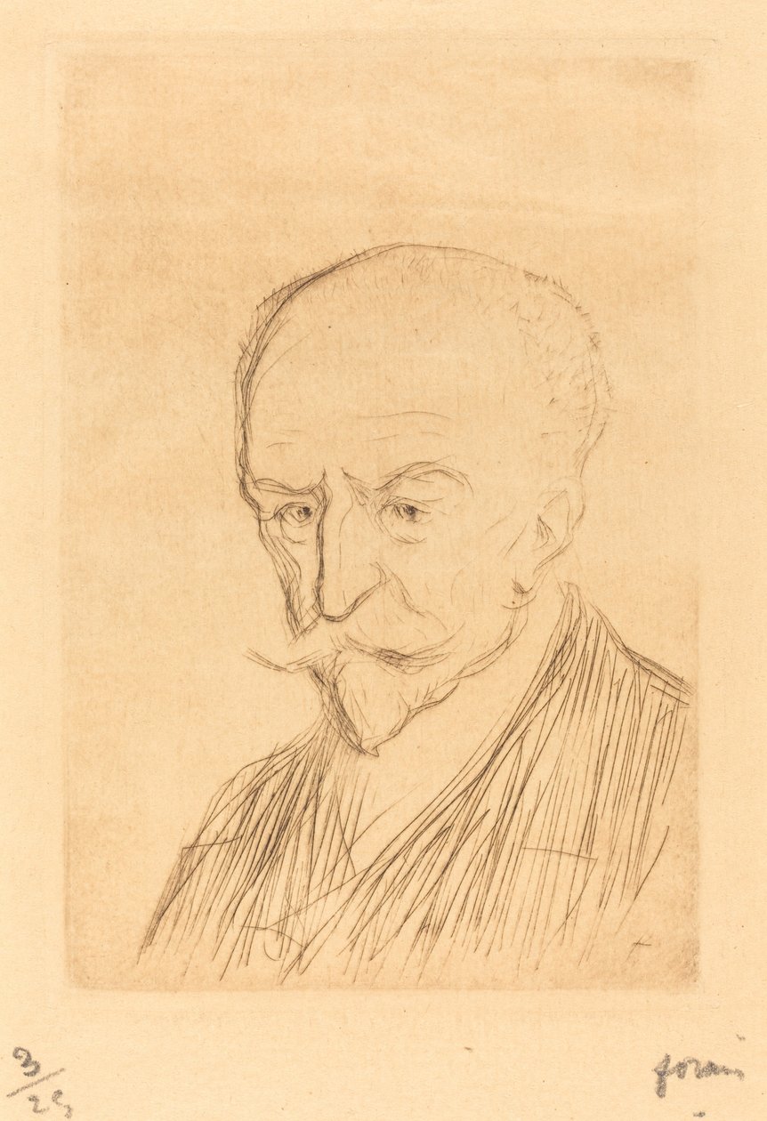 J.-K. Huysmans autorstwa Jean Louis Forain