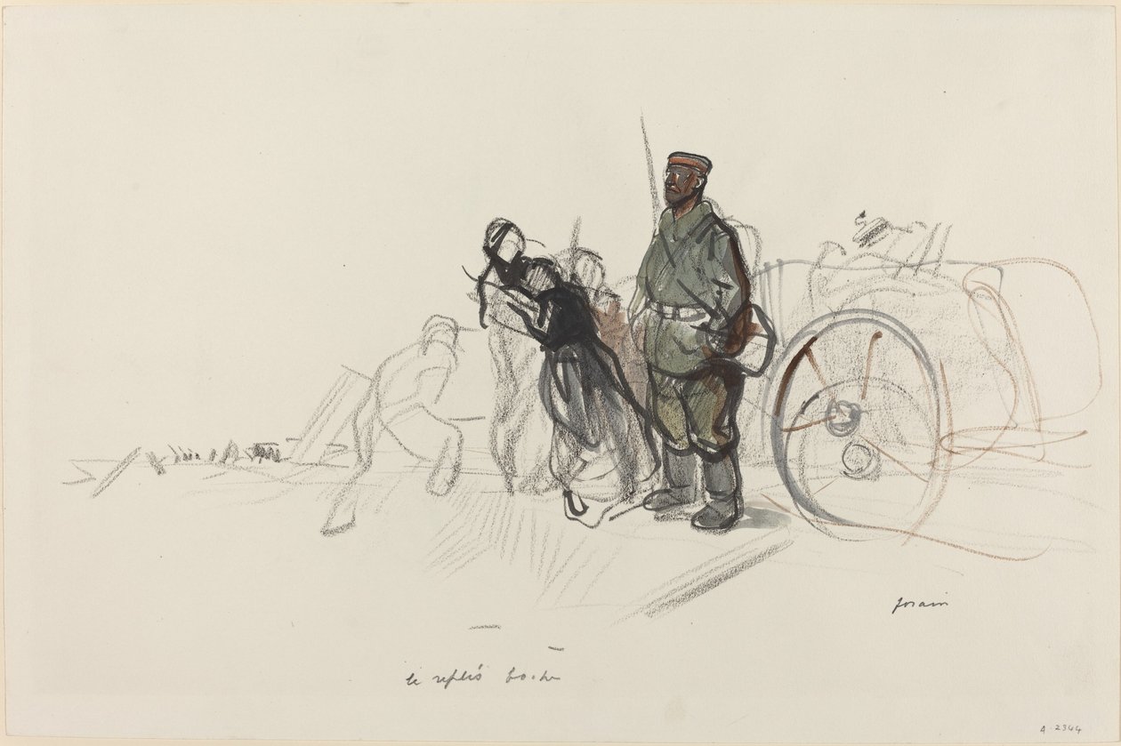 Składanie boche autorstwa Jean Louis Forain