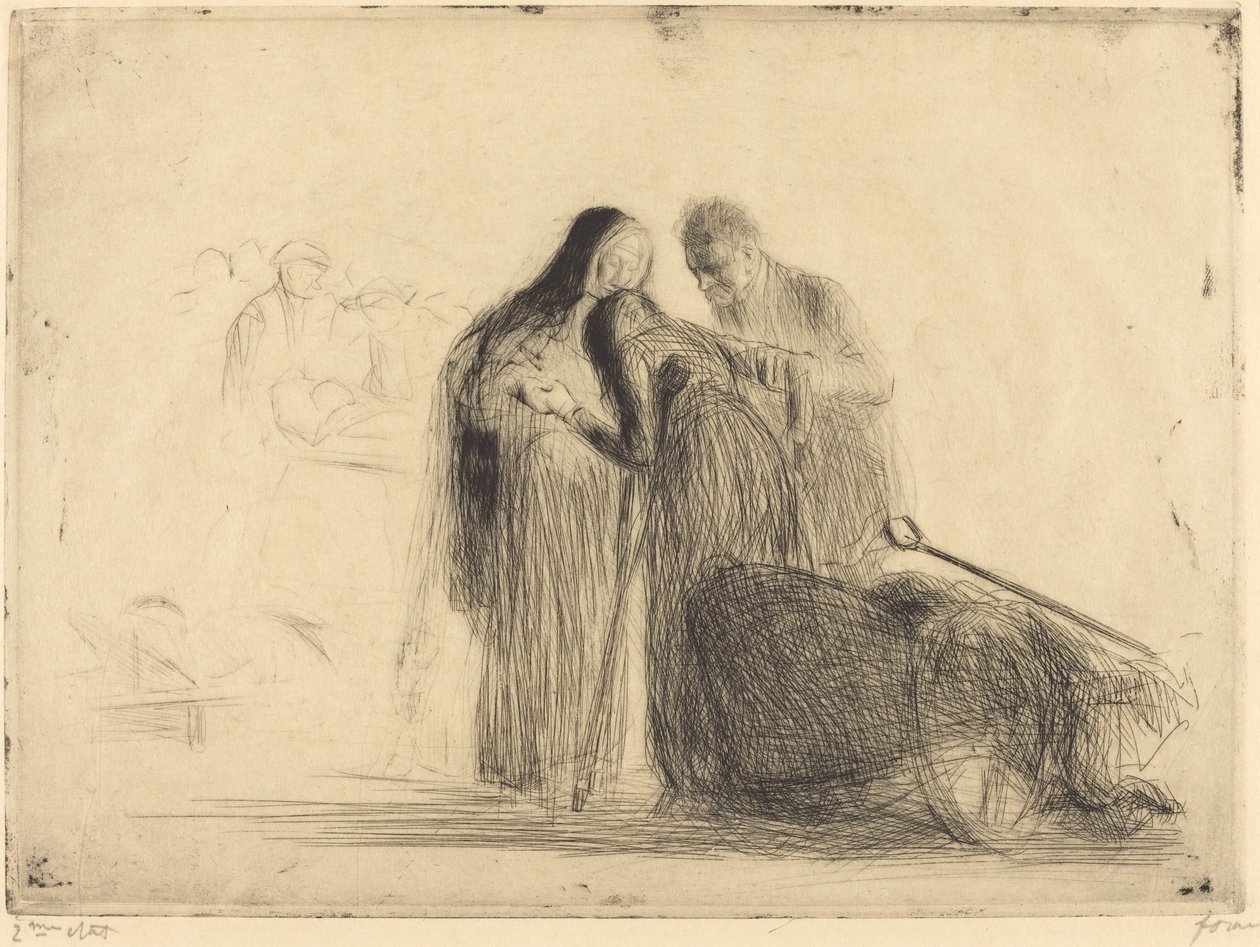 Lourdes, Paralityk (druga płyta) autorstwa Jean Louis Forain