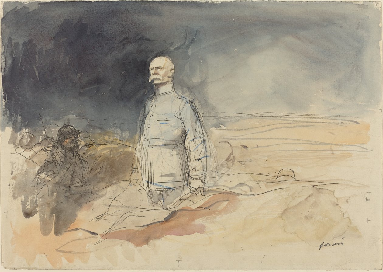 Marszałek Pétain, ok. 1930 r. 19141919. autorstwa Jean Louis Forain
