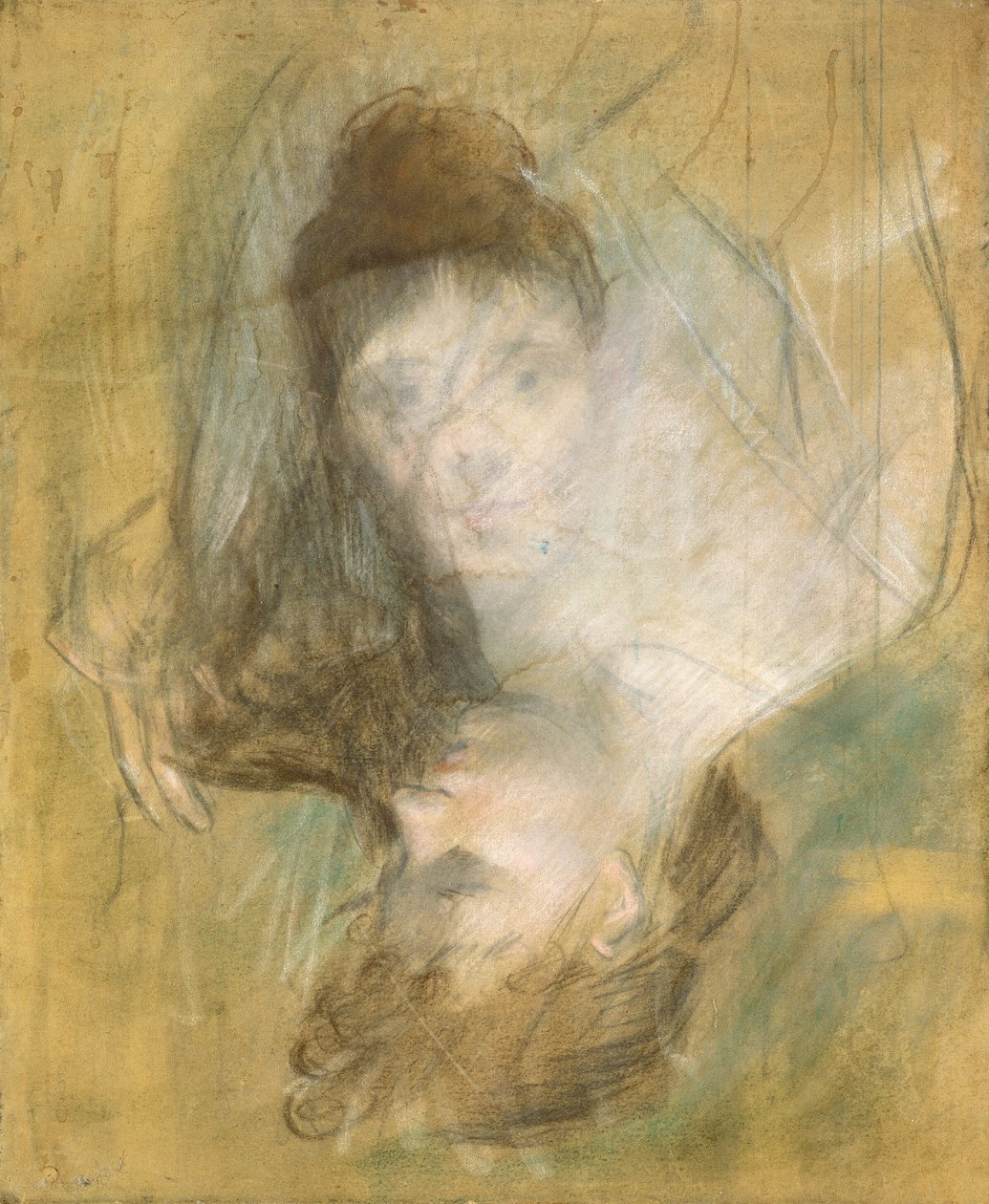 Szkic kobiety, 18851890. autorstwa Jean Louis Forain