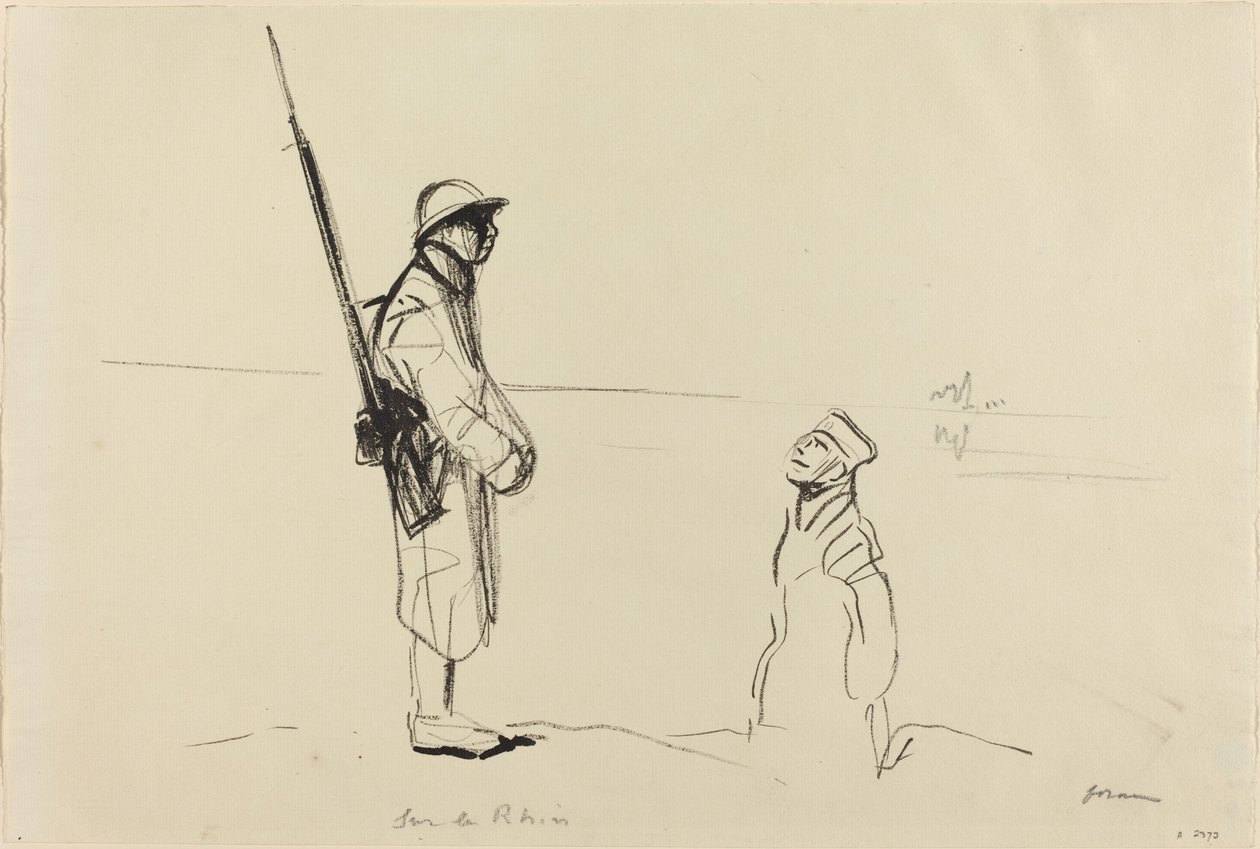 Nad Renem ok. 19141919. autorstwa Jean Louis Forain