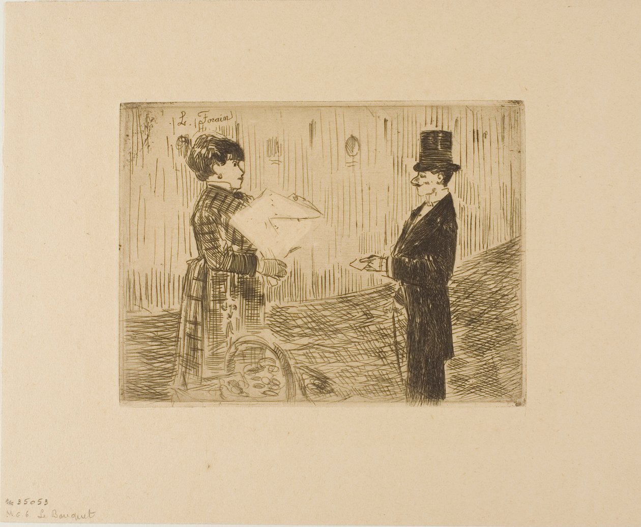 Bukiet autorstwa Jean Louis Forain