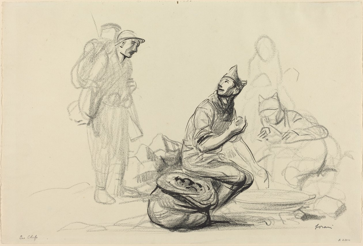 Szefowie kuchni, ok. 19141919. autorstwa Jean Louis Forain