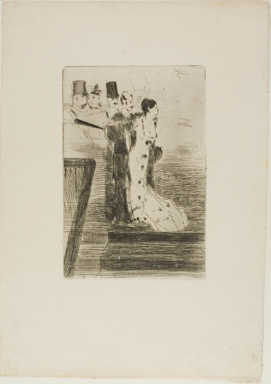 Odejście gwiazdy autorstwa Jean Louis Forain