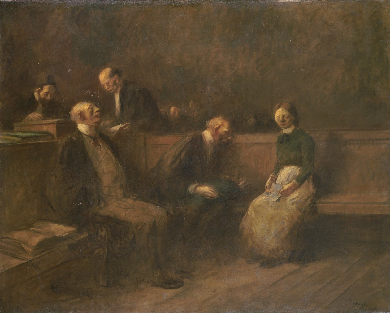 Petycja, 1906. autorstwa Jean Louis Forain