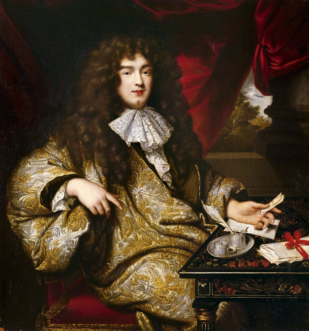 Jean-Baptiste Colbert, markiz Seignelay, 1676 autorstwa Jean Marc Nattier