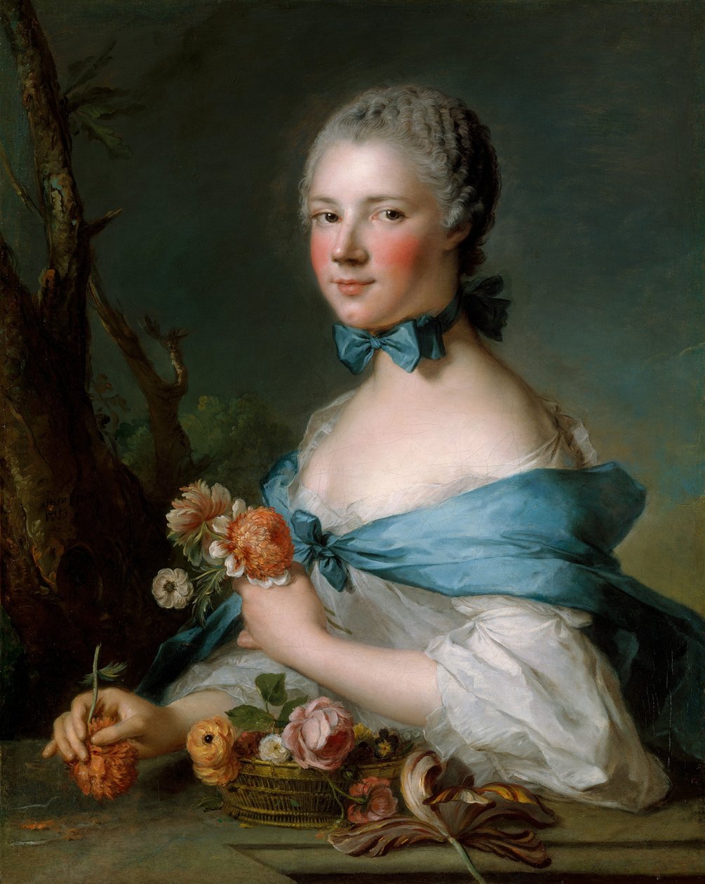 Portret kobiety, 1753. autorstwa Jean Marc Nattier