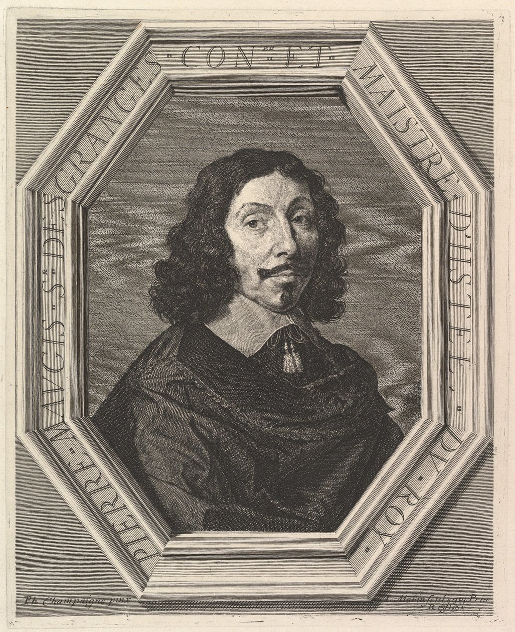 Pierre Maugis, władca stodół. autorstwa Jean Morin