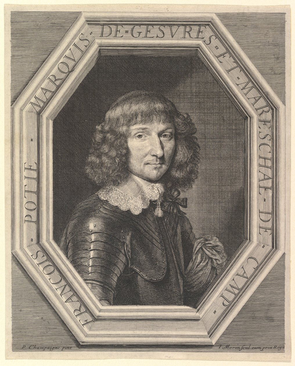 Potier de Gesvres, XVII wiek. autorstwa Jean Morin