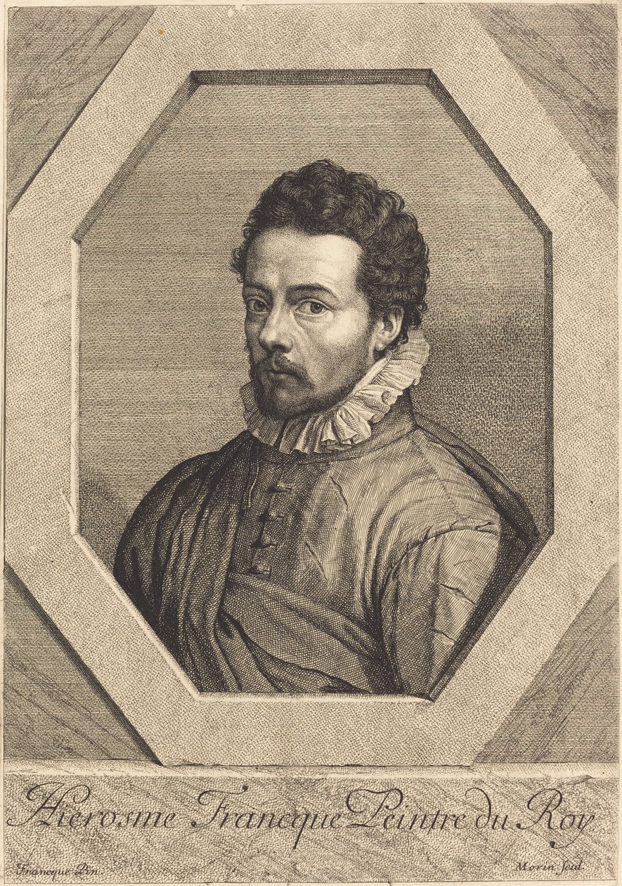 Jerome Franck autorstwa Jean Morin, after Jerome Franken