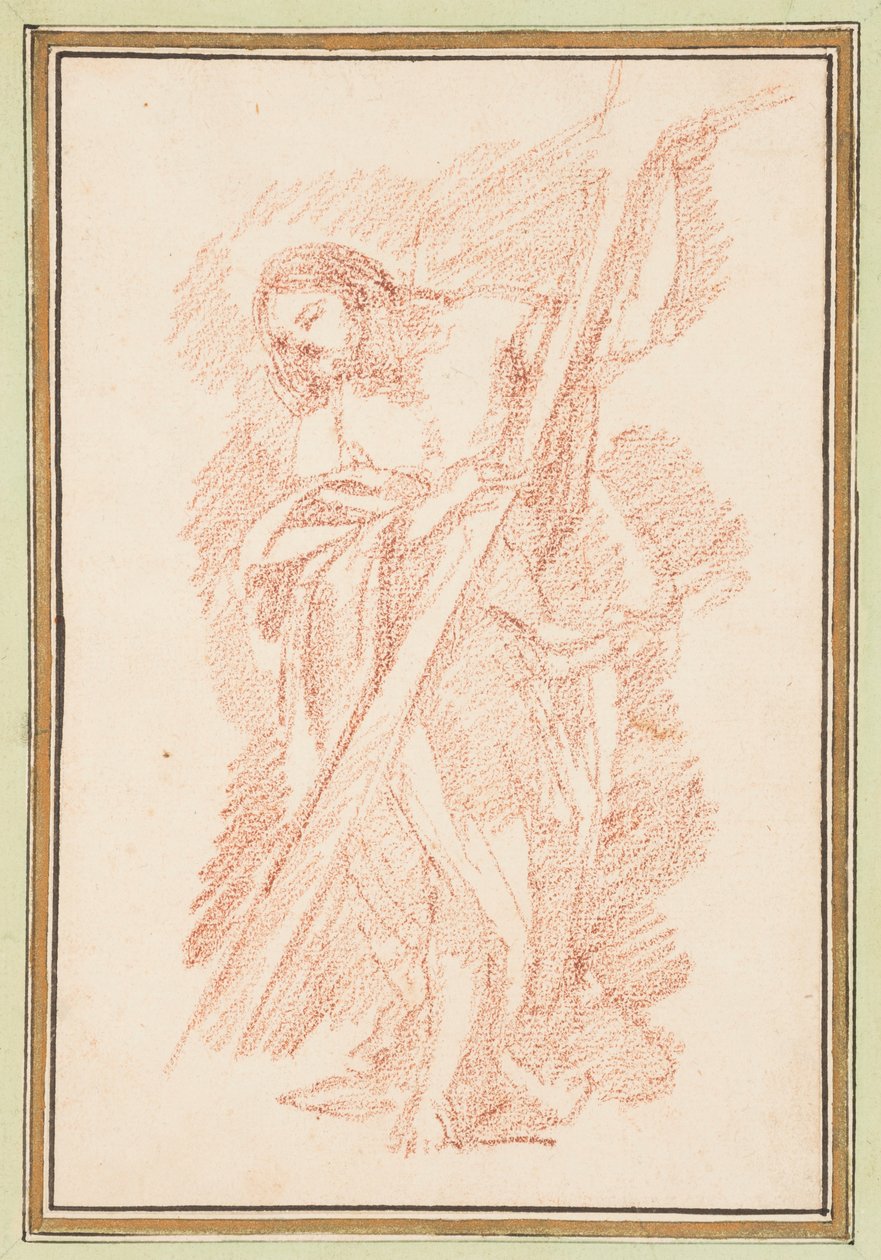 Chrystus stoi autorstwa Jean Robert Ango